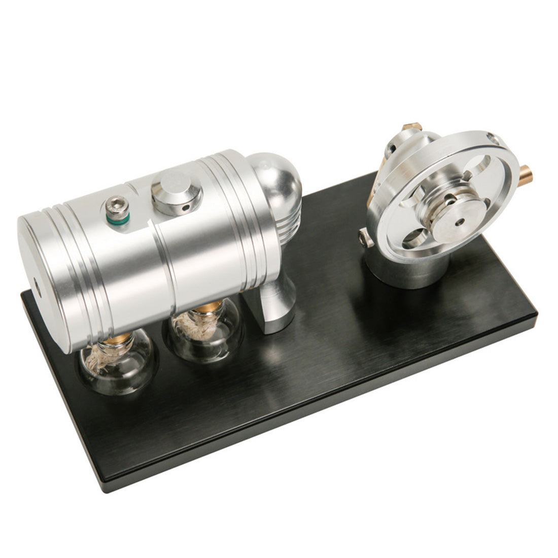 Mini Steam Engine Model with Heating Boiler and Alcohol Lamp ...
