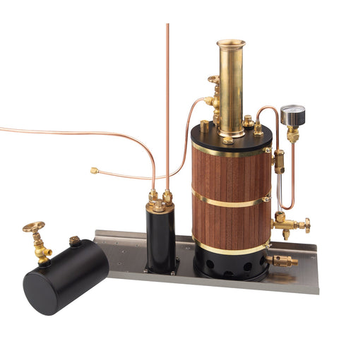 230ML Vertical Boiler Steam Boiler Model for Steam Engine Model Ship enginediyshop