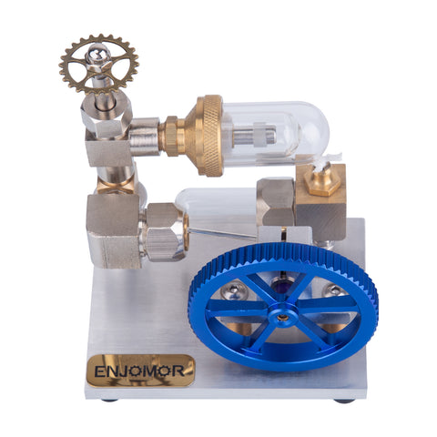 ENJOMOR Mini Vertical Flywheel Stirling Engine Model with Adjustable Speed Educational Toys&Gifts enginediyshop